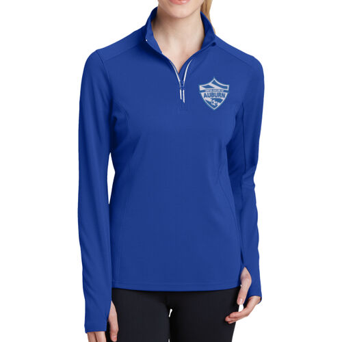 USA - Ladies Sport Wick ® Textured 1/4 Zip Pullover Thumbnail
